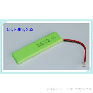 Ni-MH Rechargeable 4/5f6-600mAh 2.4V, Battery for Smoke Alarm, Communications Equipment, Electric Toys, Battery, Alarm System, Rechargeable Battery